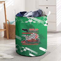 Italy Emilia-Romagna Laundry Basket Italian Race Circuit - Wonder Print Shop