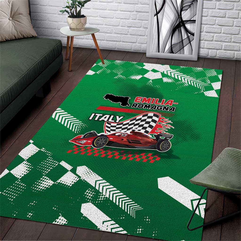 Italy Emilia-Romagna Area Rug Italian Race Circuit - Wonder Print Shop