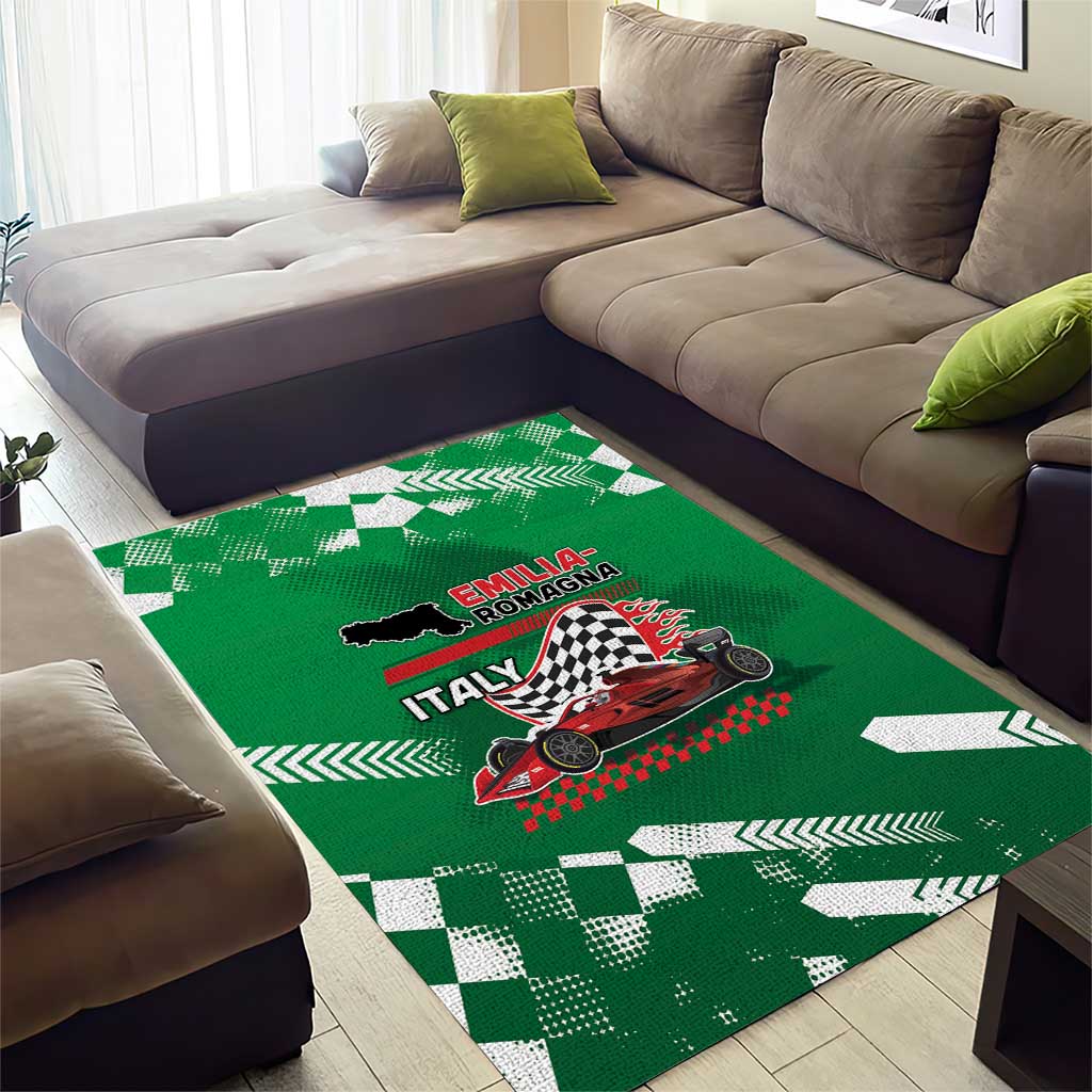 Italy Emilia-Romagna Area Rug Italian Race Circuit - Wonder Print Shop