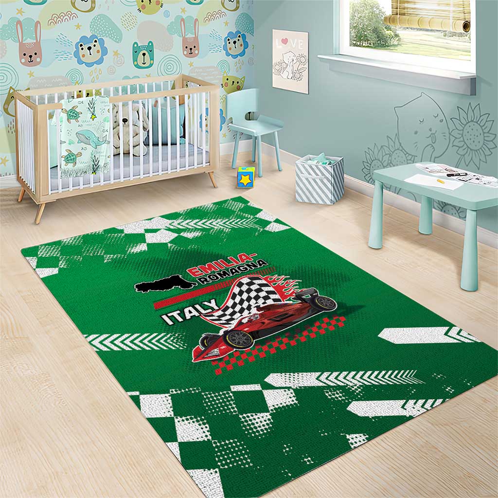 Italy Emilia-Romagna Area Rug Italian Race Circuit - Wonder Print Shop