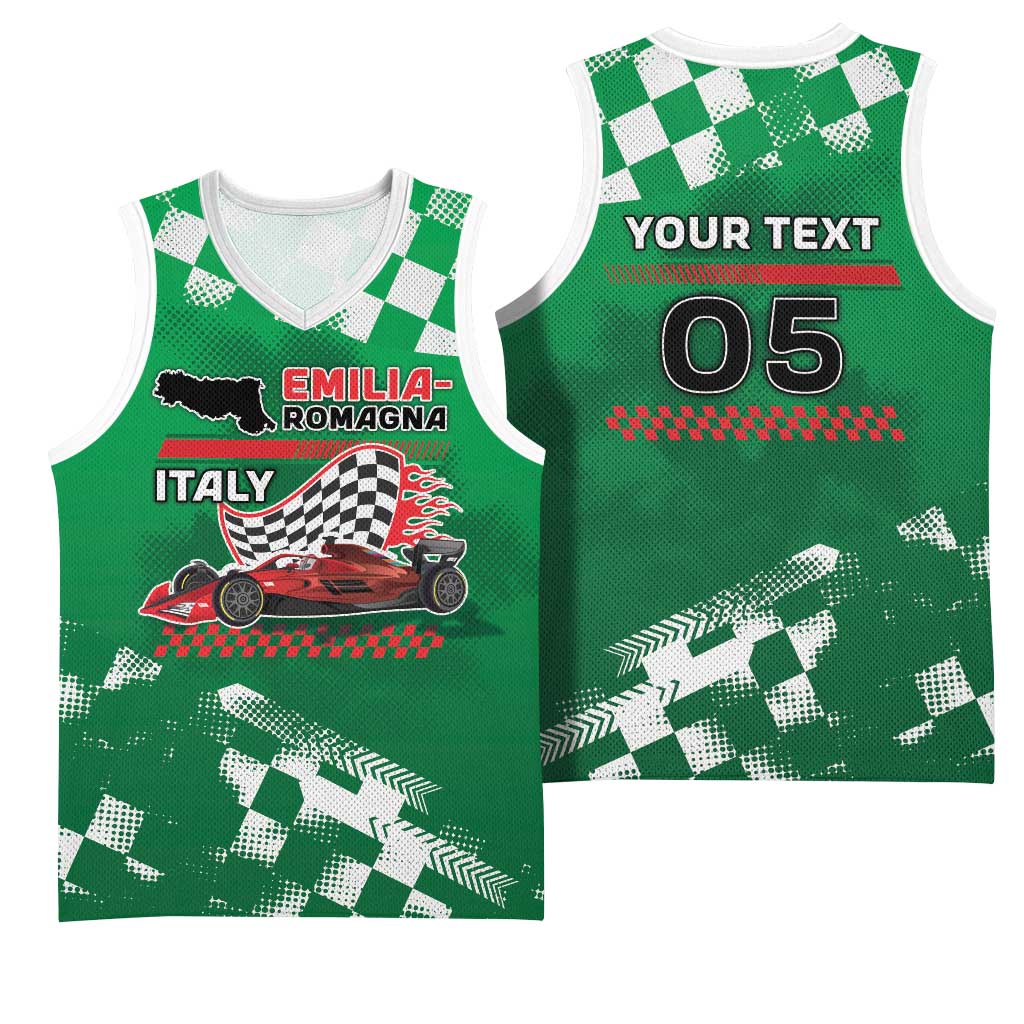 Custom Italy Emilia-Romagna Basketball Jersey Italian Race Circuit - Wonder Print Shop