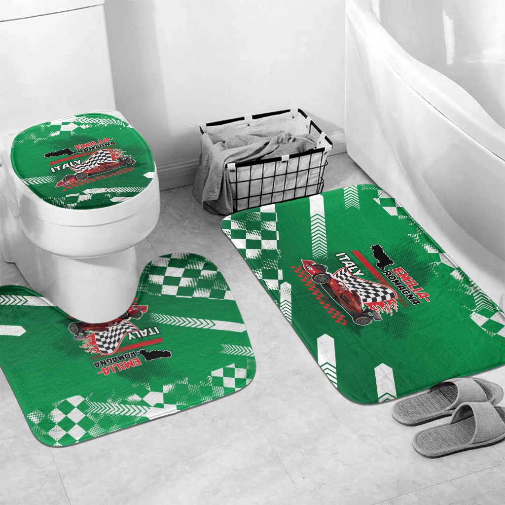 Italy Emilia-Romagna Bathroom Set Italian Race Circuit - Wonder Print Shop