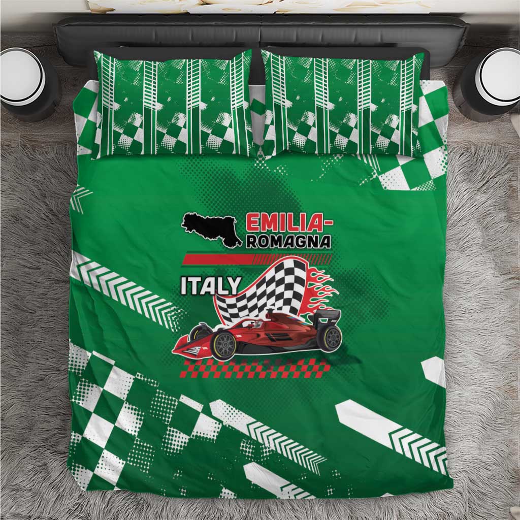 Italy Emilia-Romagna Bedding Set Italian Race Circuit - Wonder Print Shop