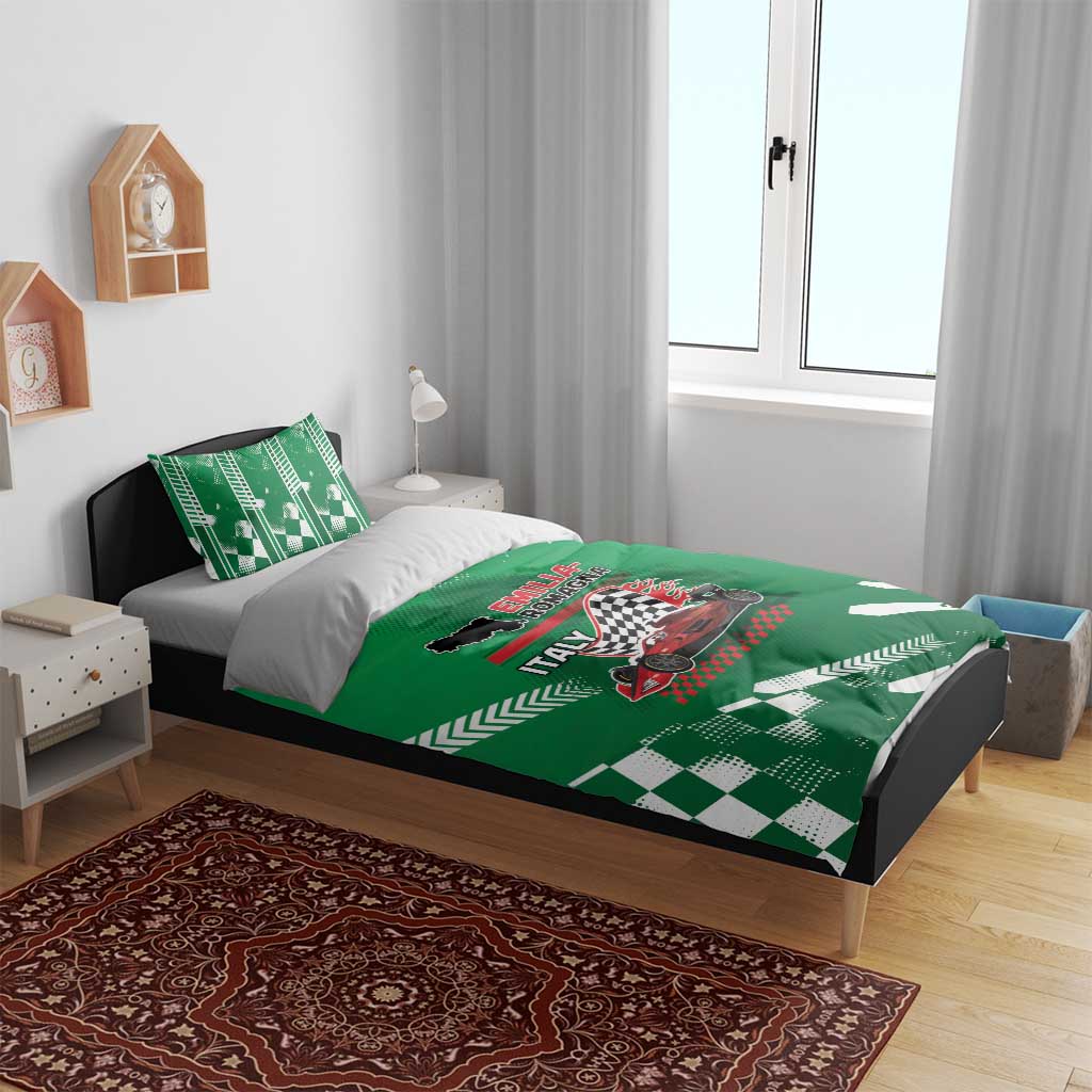 Italy Emilia-Romagna Bedding Set Italian Race Circuit - Wonder Print Shop