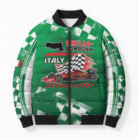 Custom Italy Emilia-Romagna Bomber Puffer Jacket Italian Race Circuit - Wonder Print Shop