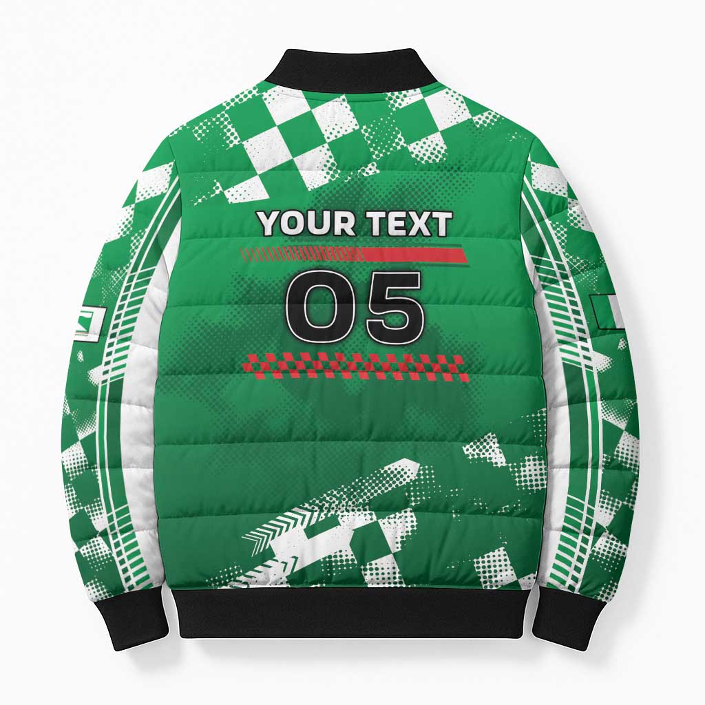 Custom Italy Emilia-Romagna Bomber Puffer Jacket Italian Race Circuit - Wonder Print Shop
