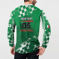 Custom Italy Emilia-Romagna Button Sweatshirt Italian Race Circuit - Wonder Print Shop