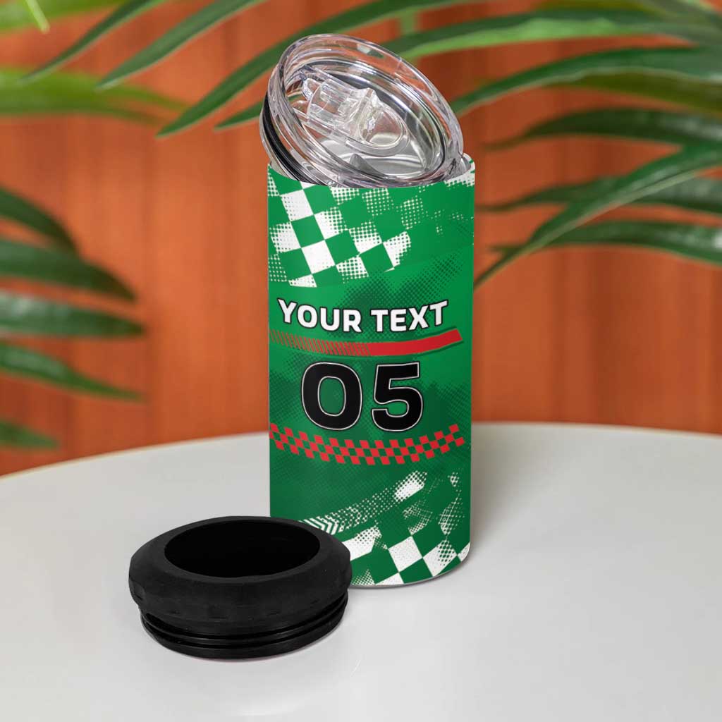 Custom Italy Emilia-Romagna 4 in 1 Can Cooler Tumbler Italian Race Circuit - Wonder Print Shop