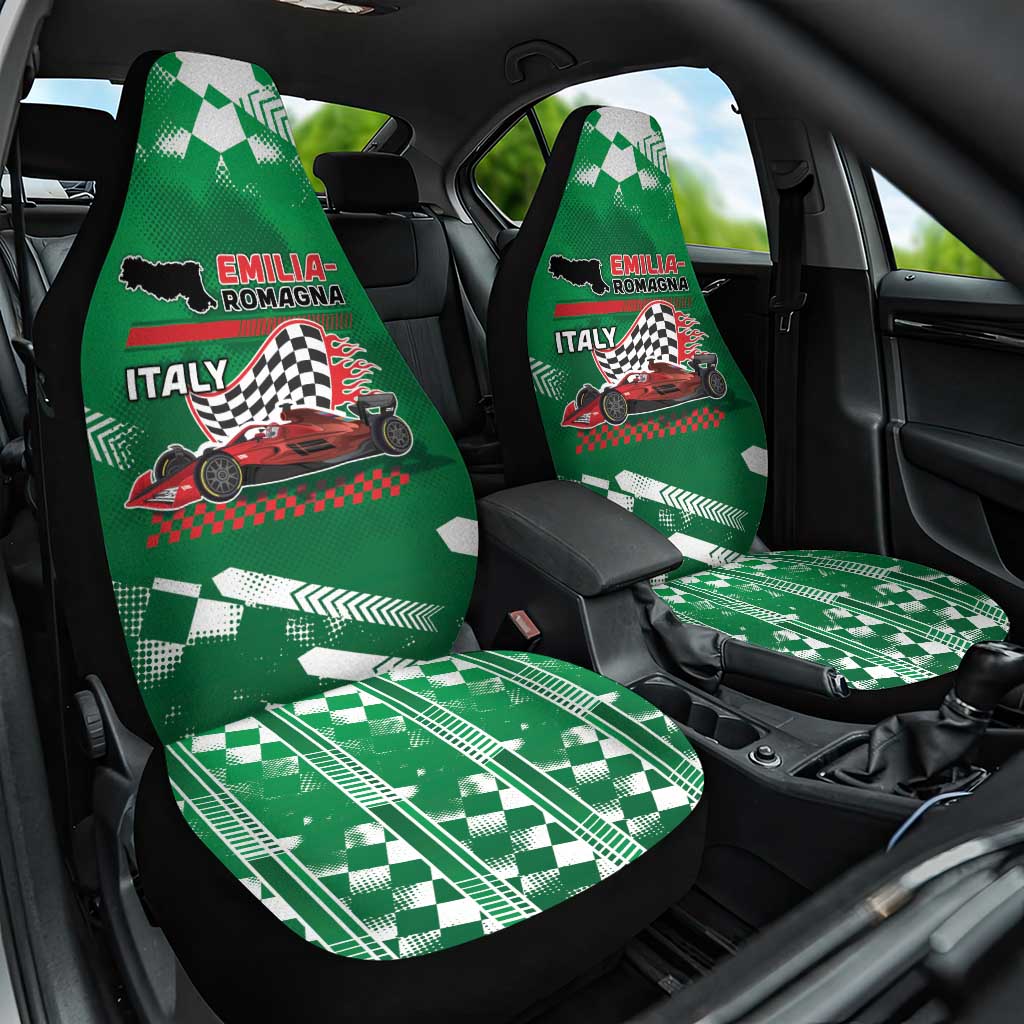 Italy Emilia-Romagna Car Seat Cover Italian Race Circuit - Wonder Print Shop