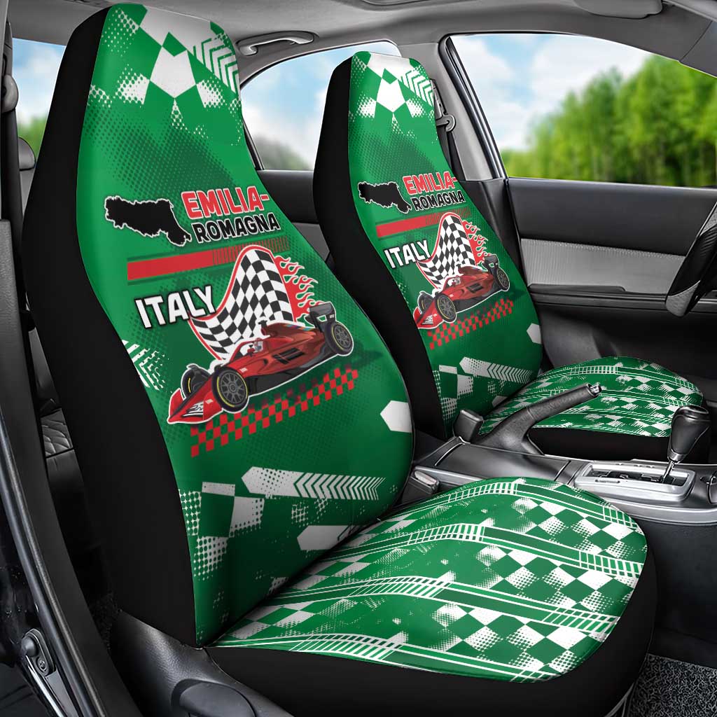 Italy Emilia-Romagna Car Seat Cover Italian Race Circuit - Wonder Print Shop