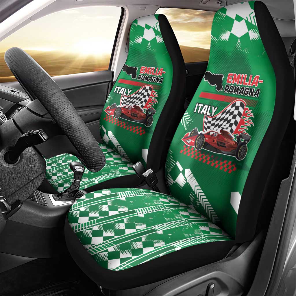 Italy Emilia-Romagna Car Seat Cover Italian Race Circuit - Wonder Print Shop