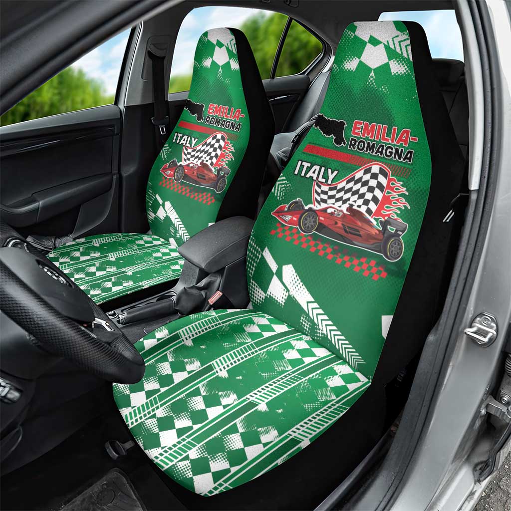 Italy Emilia-Romagna Car Seat Cover Italian Race Circuit - Wonder Print Shop