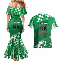 Custom Italy Emilia-Romagna Couples Matching Mermaid Dress and Hawaiian Shirt Italian Race Circuit - Wonder Print Shop