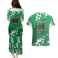 Custom Italy Emilia-Romagna Couples Matching Puletasi and Hawaiian Shirt Italian Race Circuit - Wonder Print Shop