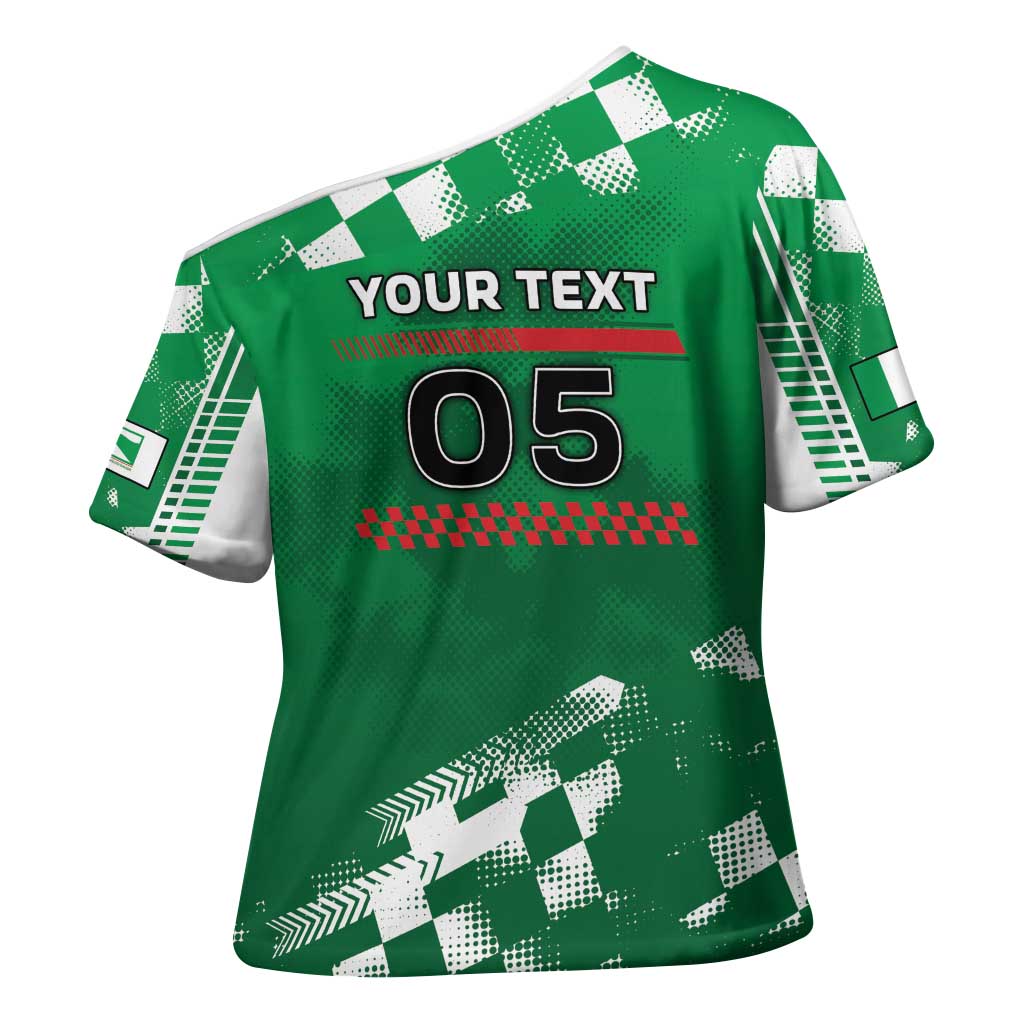 Custom Italy Emilia-Romagna Cross Shoulder Shirt Italian Race Circuit - Wonder Print Shop