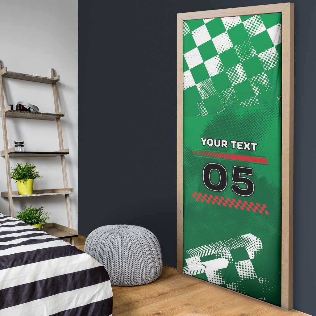 Custom Italy Emilia-Romagna Door Cover Italian Race Circuit - Wonder Print Shop