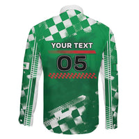 Custom Italy Emilia-Romagna Family Matching Long Sleeve Bodycon Dress and Hawaiian Shirt Italian Race Circuit - Wonder Print Shop