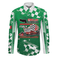 Custom Italy Emilia-Romagna Family Matching Mermaid Dress and Hawaiian Shirt Italian Race Circuit - Wonder Print Shop