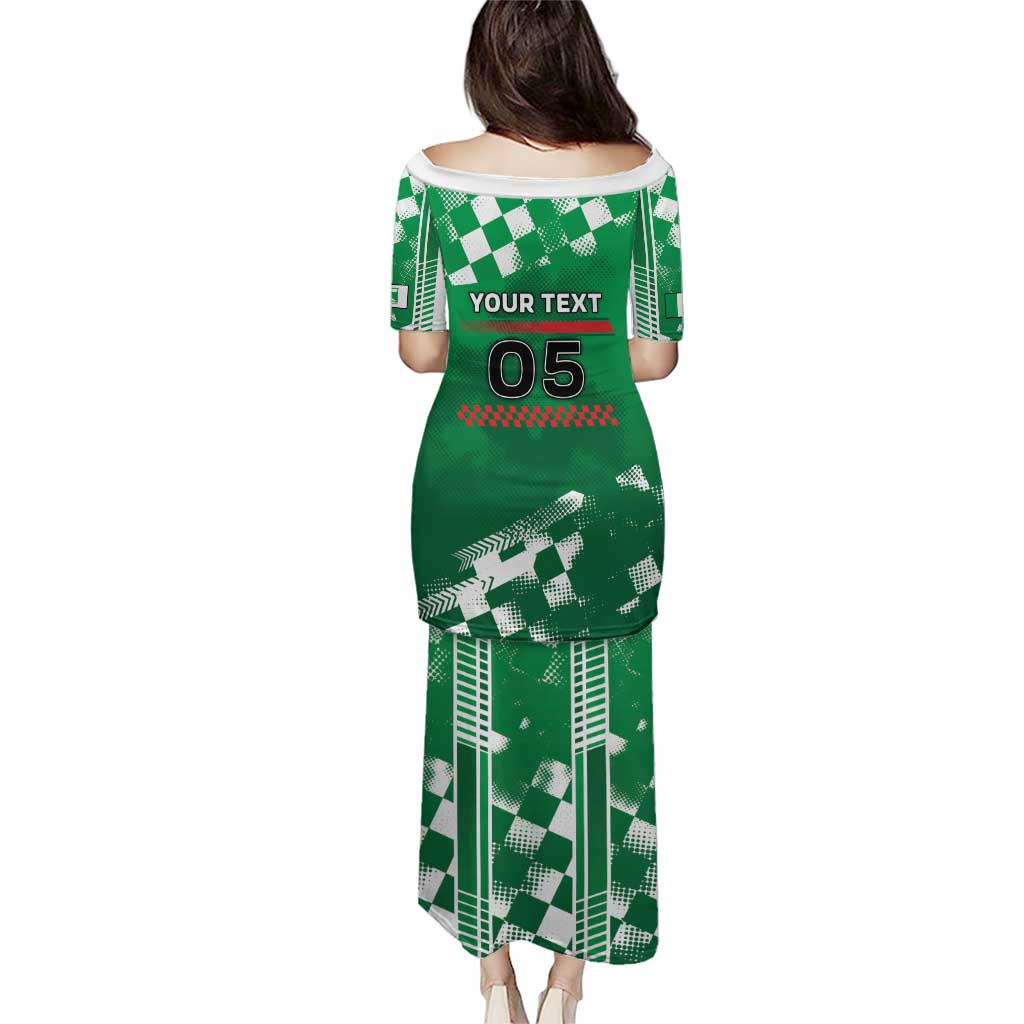 Custom Italy Emilia-Romagna Family Matching Puletasi and Hawaiian Shirt Italian Race Circuit - Wonder Print Shop
