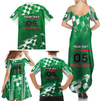 Custom Italy Emilia-Romagna Family Matching Summer Maxi Dress and Hawaiian Shirt Italian Race Circuit - Wonder Print Shop