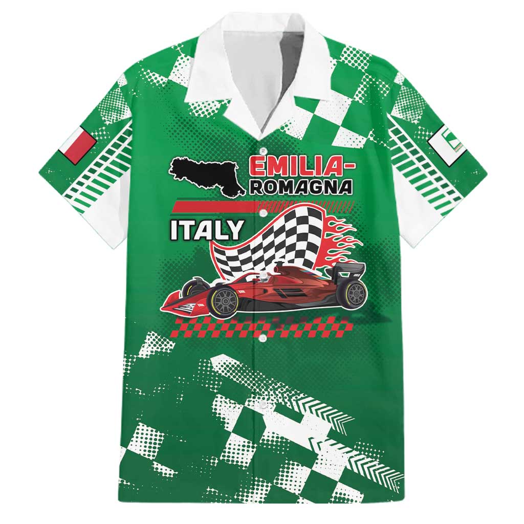 Custom Italy Emilia-Romagna Family Matching Summer Maxi Dress and Hawaiian Shirt Italian Race Circuit - Wonder Print Shop