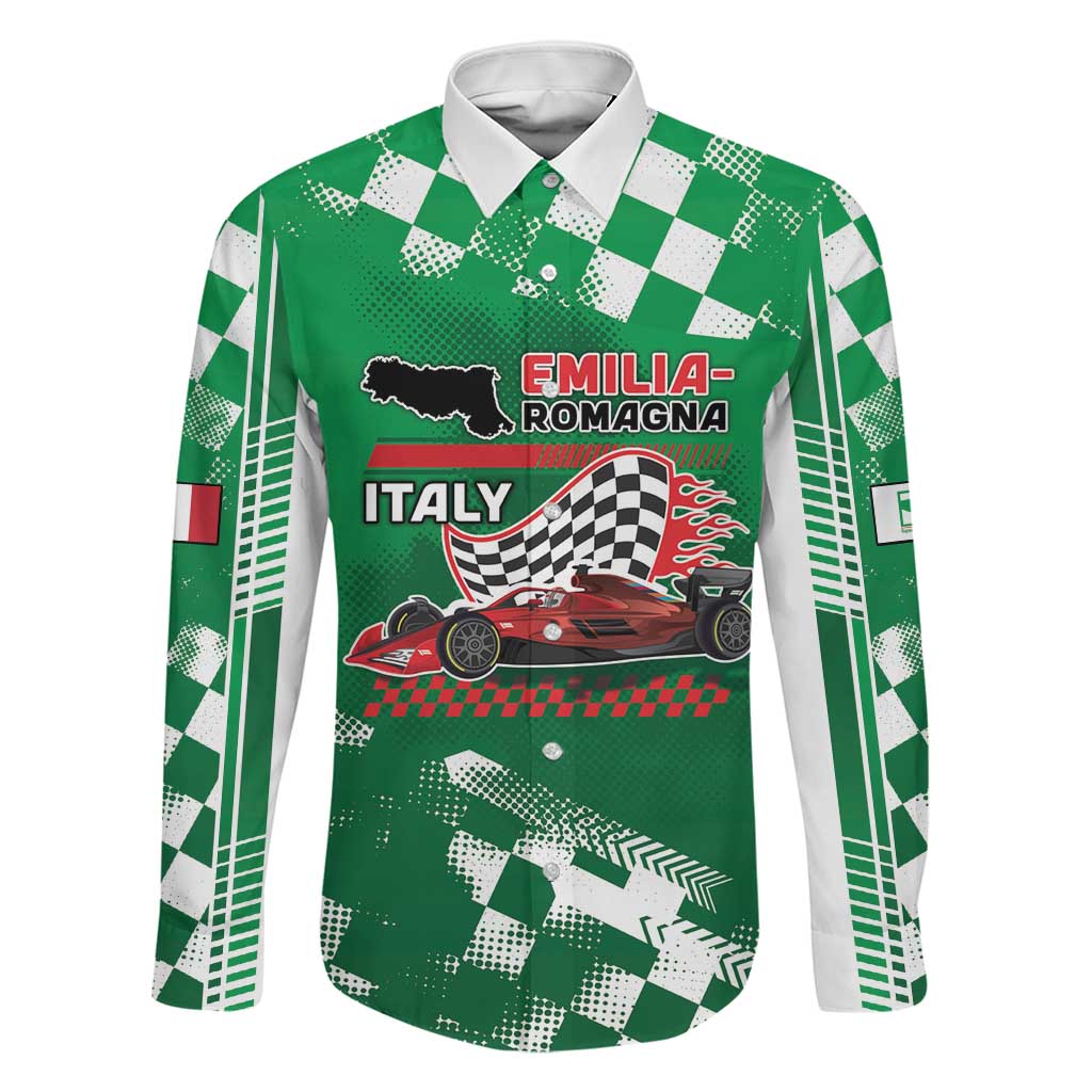 Custom Italy Emilia-Romagna Family Matching Summer Maxi Dress and Hawaiian Shirt Italian Race Circuit - Wonder Print Shop