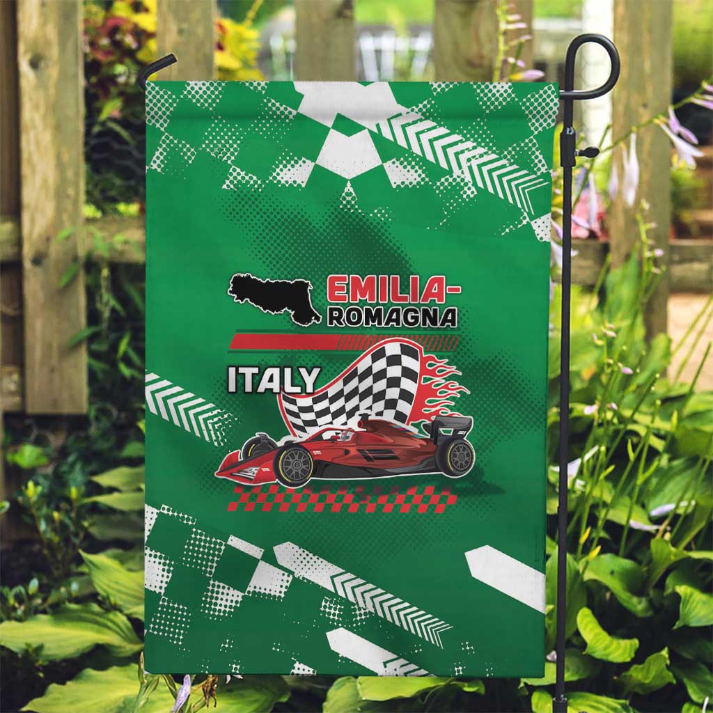 Italy Emilia-Romagna Garden Flag Italian Race Circuit - Wonder Print Shop