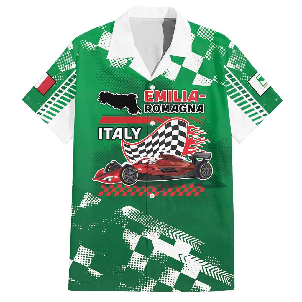Custom Italy Emilia-Romagna Hawaiian Shirt Italian Race Circuit - Wonder Print Shop