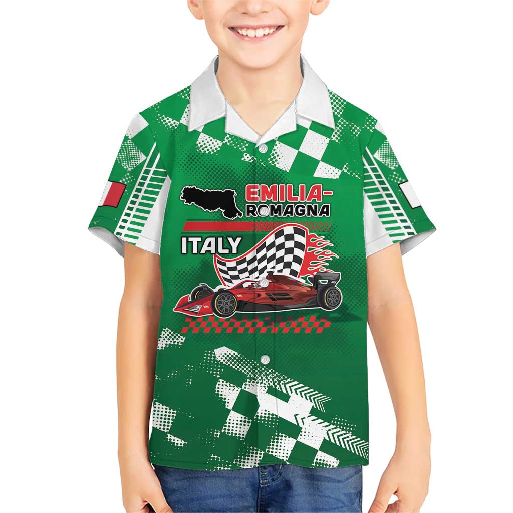 Custom Italy Emilia-Romagna Hawaiian Shirt Italian Race Circuit - Wonder Print Shop