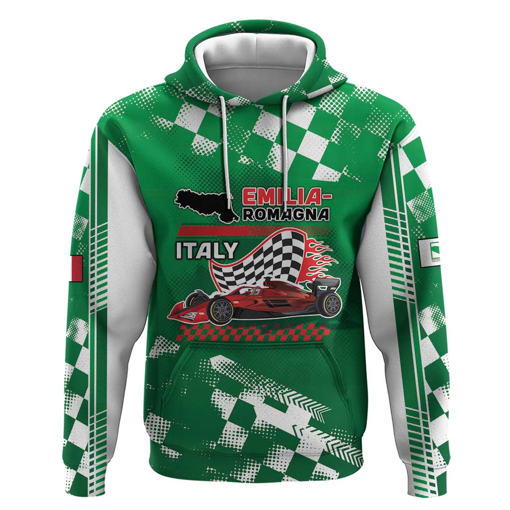 Custom Italy Emilia-Romagna Hoodie Italian Race Circuit - Wonder Print Shop