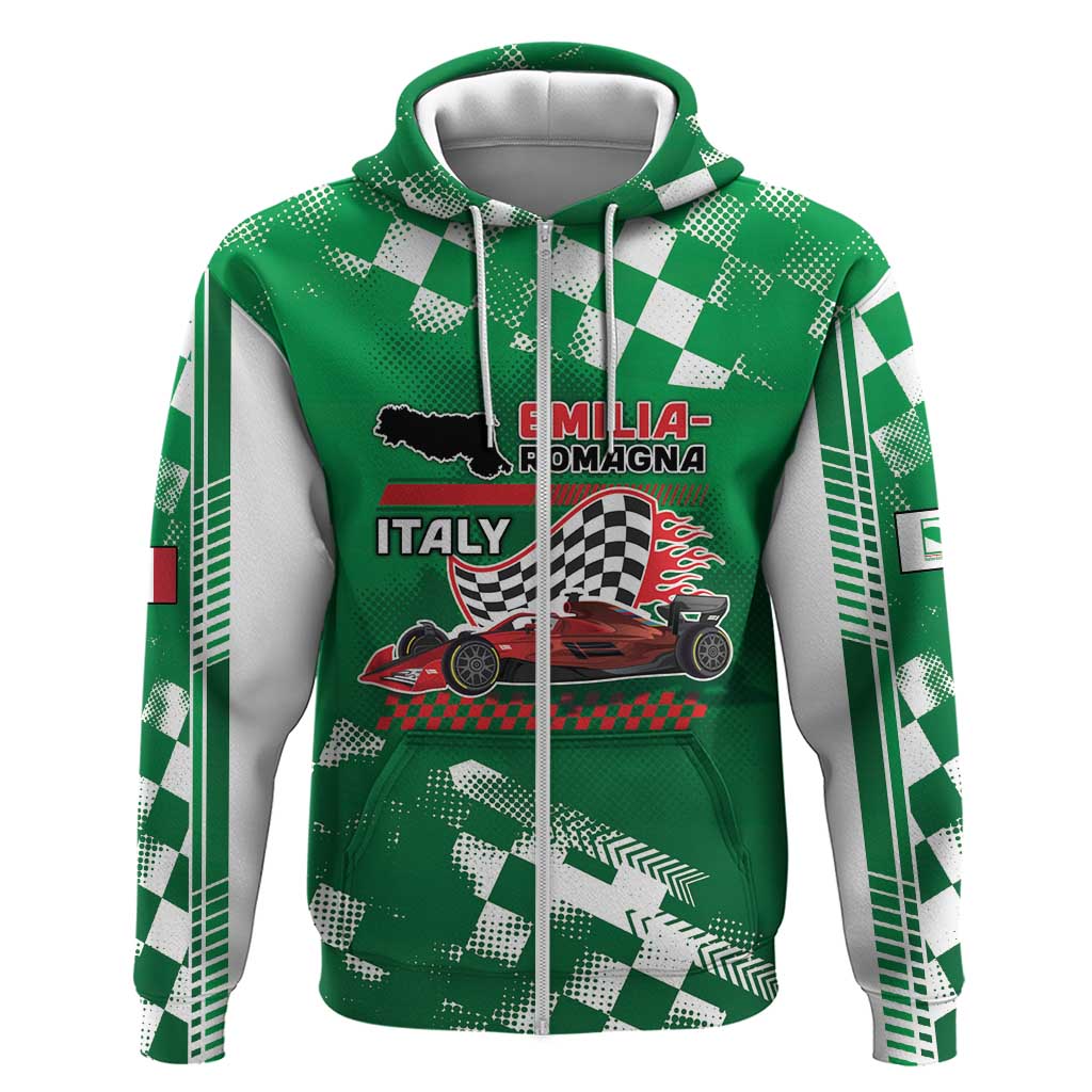 Custom Italy Emilia-Romagna Hoodie Italian Race Circuit - Wonder Print Shop