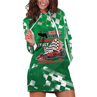 Custom Italy Emilia-Romagna Hoodie Dress Italian Race Circuit - Wonder Print Shop