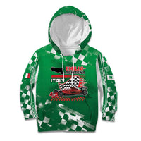 Custom Italy Emilia-Romagna Kid Hoodie Italian Race Circuit - Wonder Print Shop