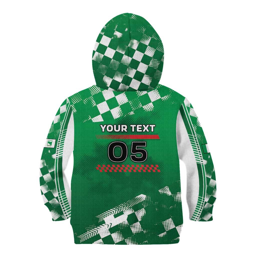 Custom Italy Emilia-Romagna Kid Hoodie Italian Race Circuit - Wonder Print Shop