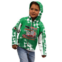 Custom Italy Emilia-Romagna Kid Hoodie Italian Race Circuit - Wonder Print Shop