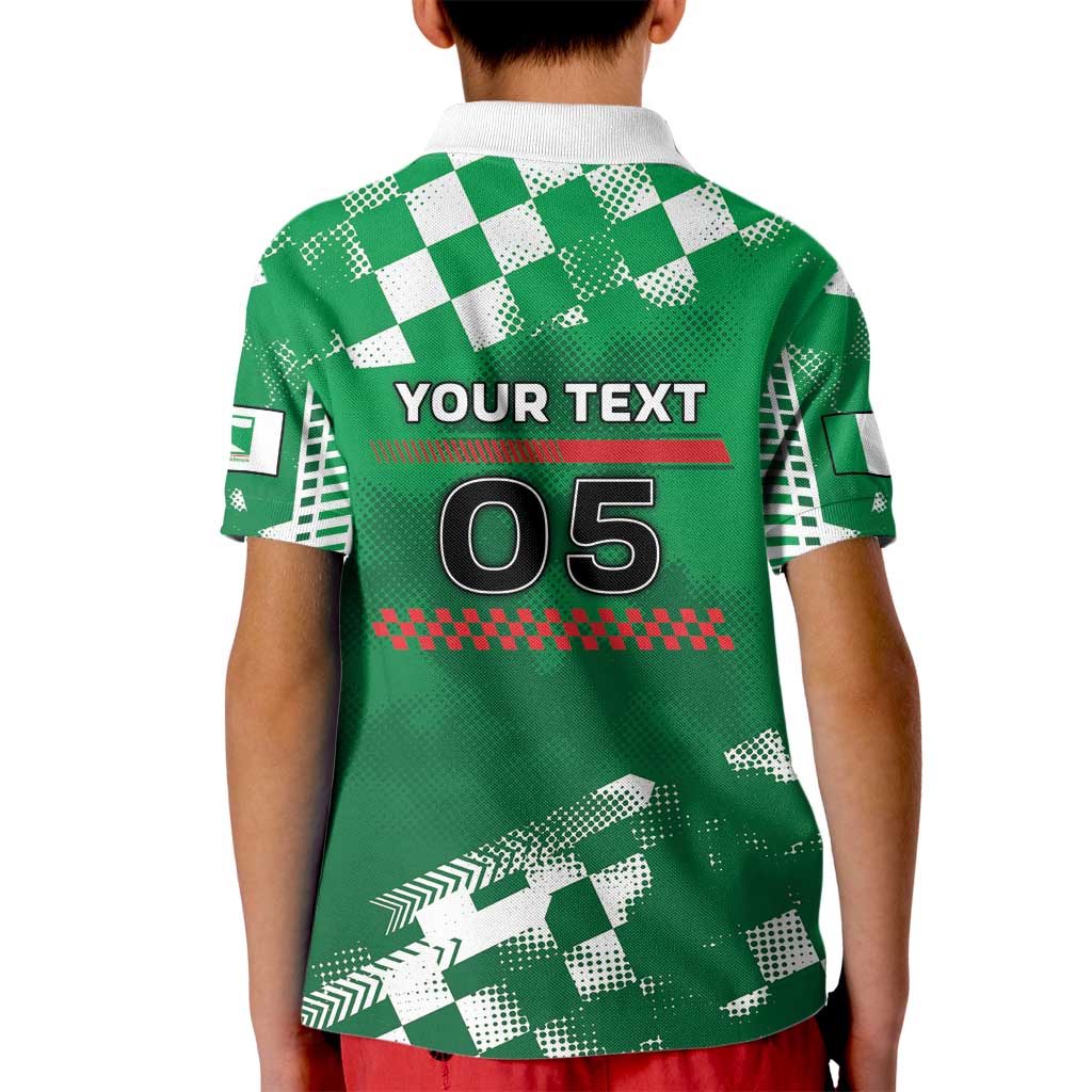 Custom Italy Emilia-Romagna Kid Polo Shirt Italian Race Circuit - Wonder Print Shop