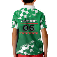 Custom Italy Emilia-Romagna Kid Polo Shirt Italian Race Circuit - Wonder Print Shop