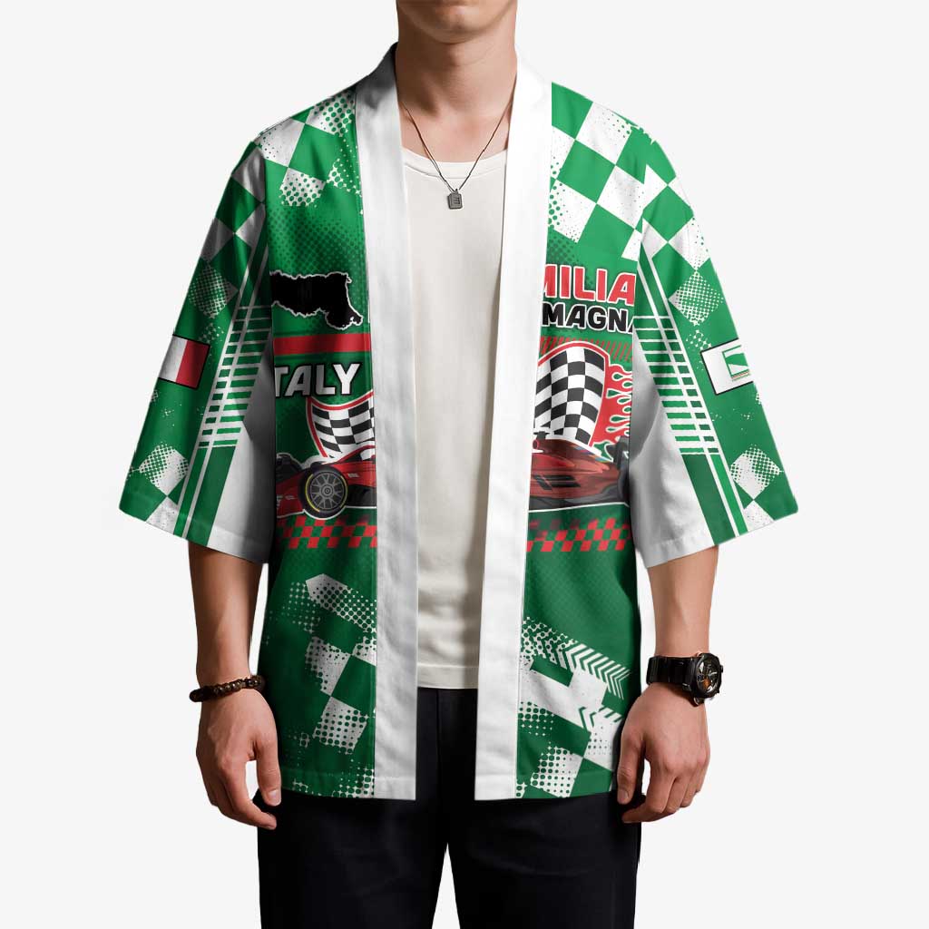 Custom Italy Emilia-Romagna Kimono Italian Race Circuit - Wonder Print Shop
