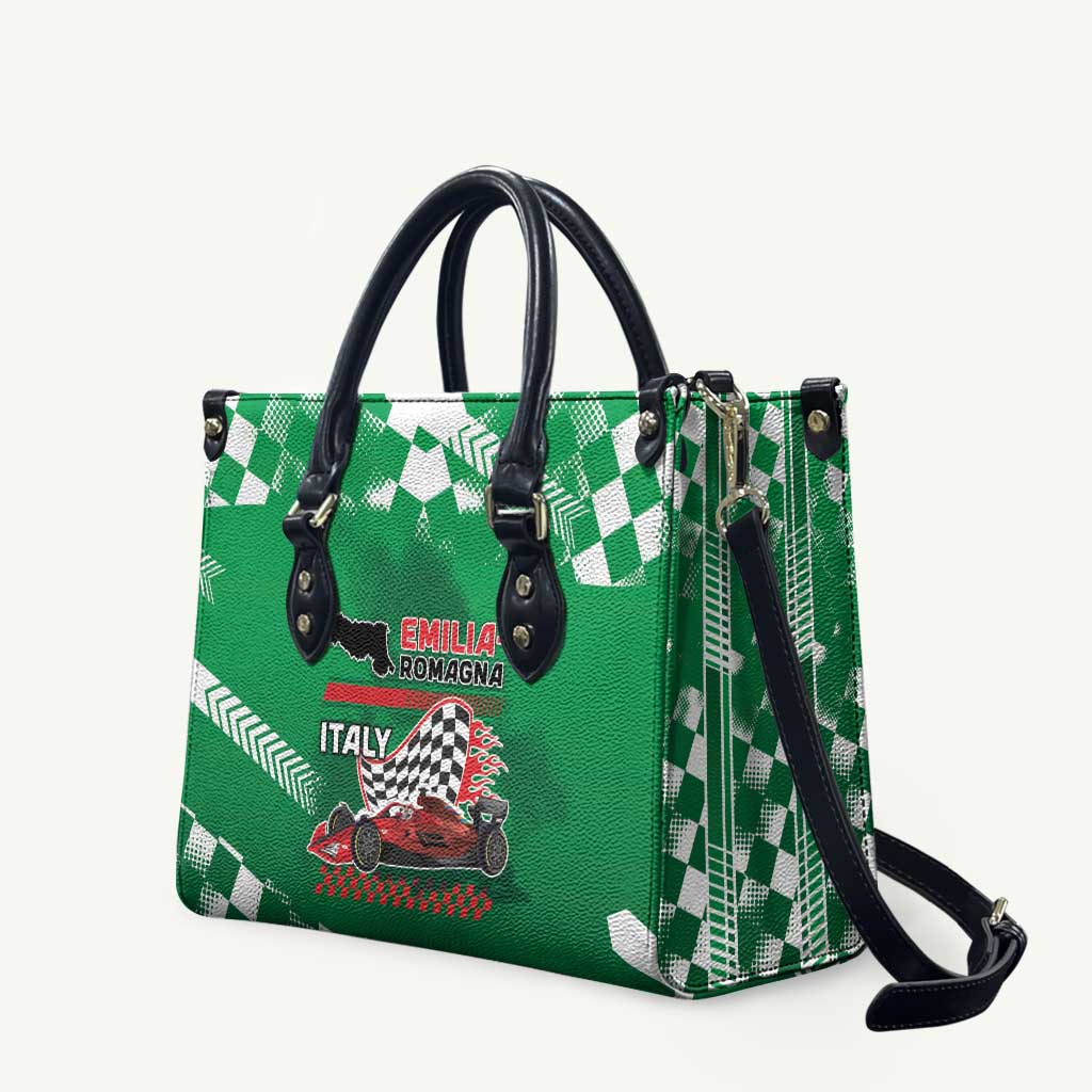 Italy Emilia-Romagna Leather Bag Italian Race Circuit - Wonder Print Shop