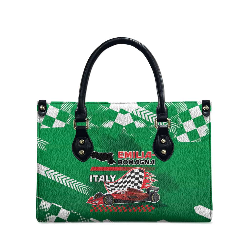 Italy Emilia-Romagna Leather Bag Italian Race Circuit - Wonder Print Shop