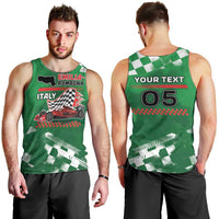 Custom Italy Emilia-Romagna Men Tank Top Italian Race Circuit - Wonder Print Shop
