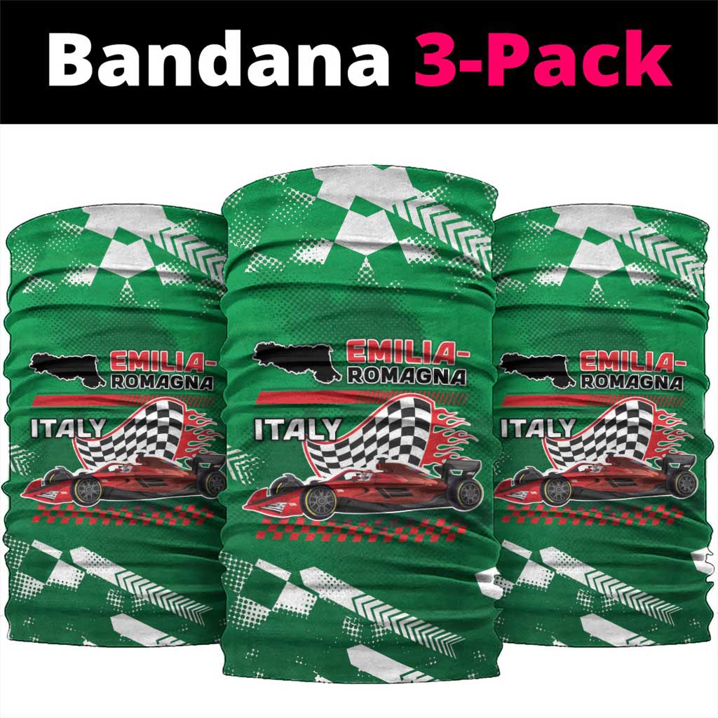 Italy Emilia-Romagna Neck Gaiter Italian Race Circuit - Wonder Print Shop