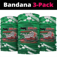 Italy Emilia-Romagna Neck Gaiter Italian Race Circuit - Wonder Print Shop