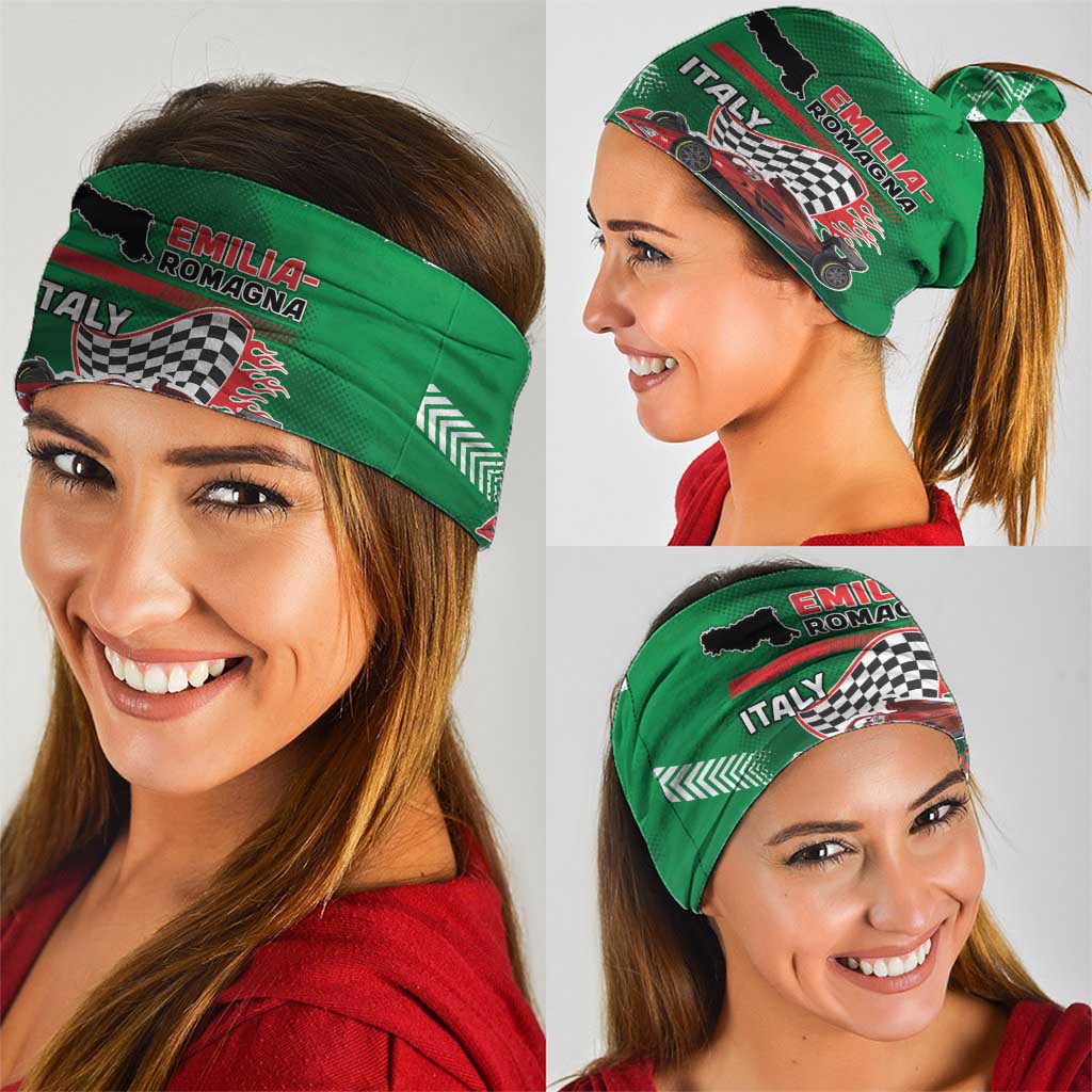 Italy Emilia-Romagna Neck Gaiter Italian Race Circuit - Wonder Print Shop