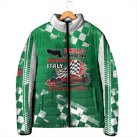 Custom Italy Emilia-Romagna Padded Jacket Italian Race Circuit - Wonder Print Shop