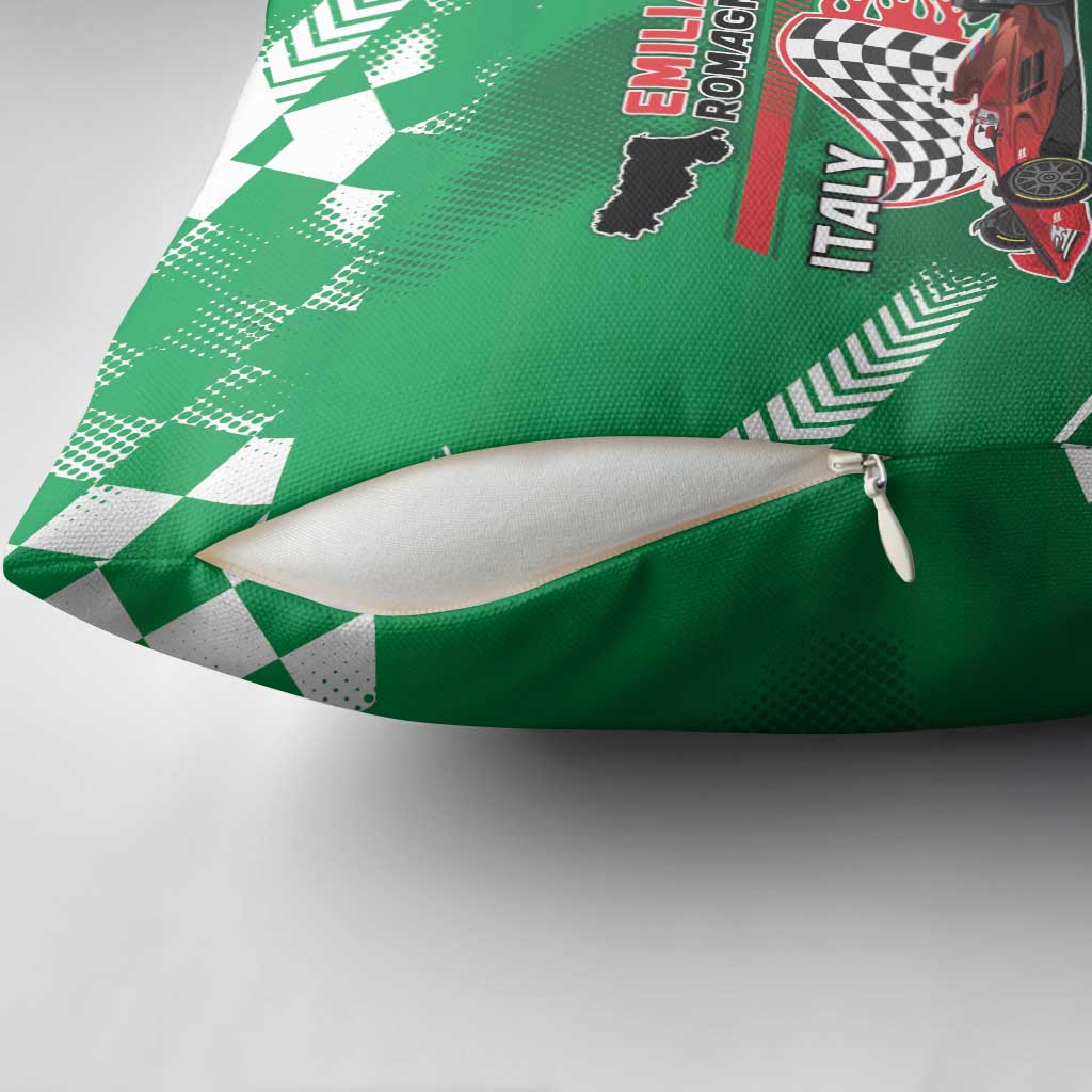 Italy Emilia-Romagna Pillow Cover Italian Race Circuit - Wonder Print Shop