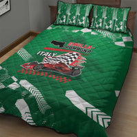 Italy Emilia-Romagna Quilt Bed Set Italian Race Circuit - Wonder Print Shop
