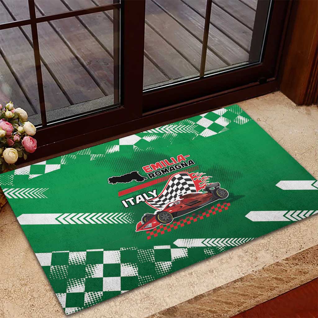 Italy Emilia-Romagna Rubber Doormat Italian Race Circuit - Wonder Print Shop