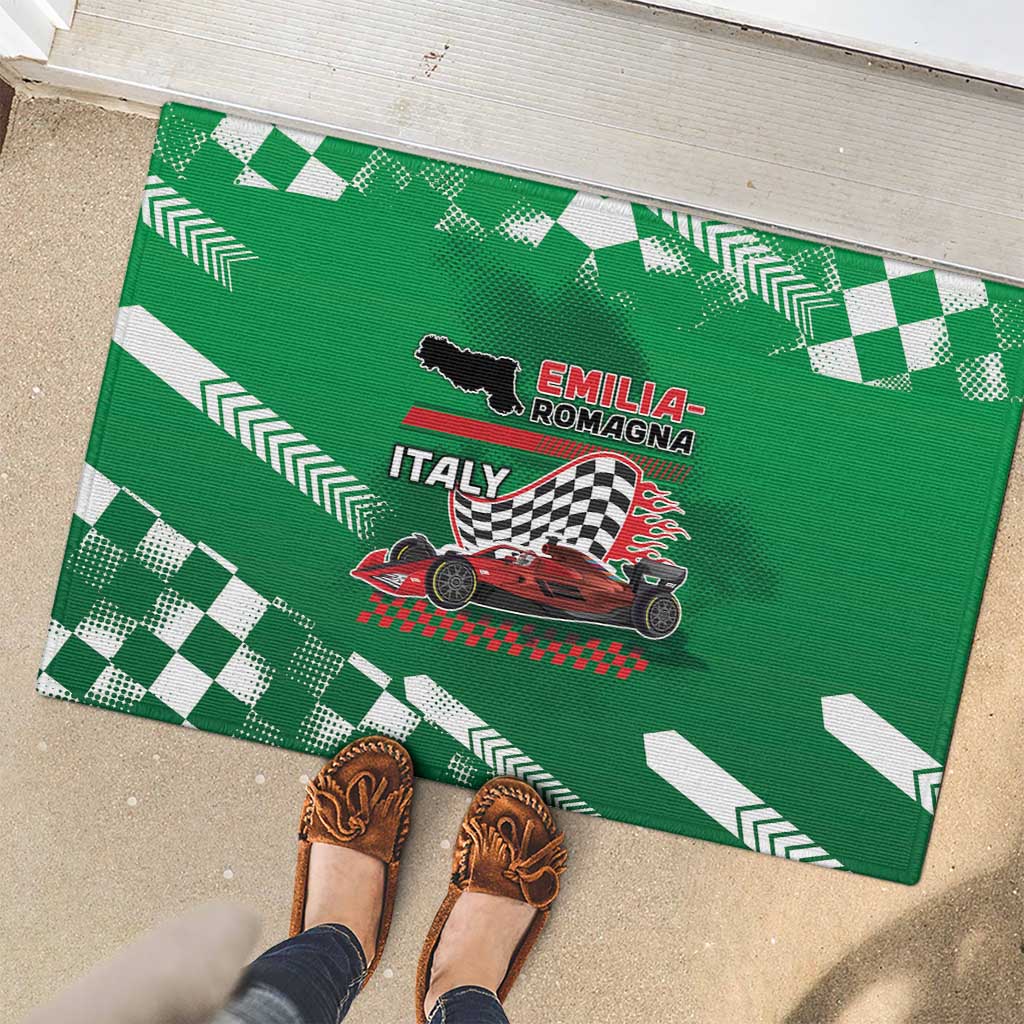 Italy Emilia-Romagna Rubber Doormat Italian Race Circuit - Wonder Print Shop