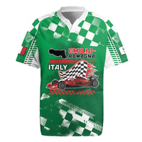 Custom Italy Emilia-Romagna Rugby Jersey Italian Race Circuit - Wonder Print Shop